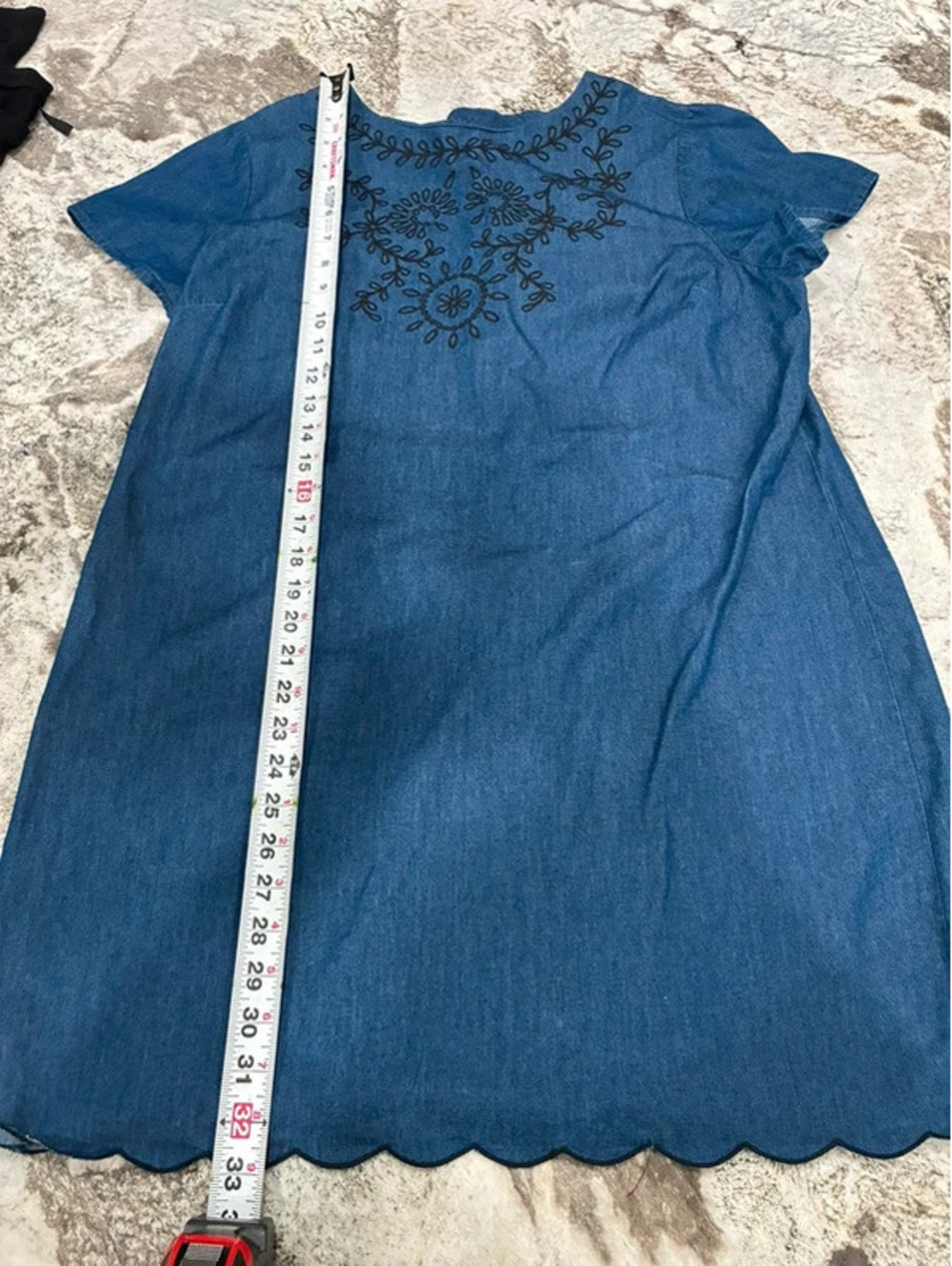 Petite large women’s dress